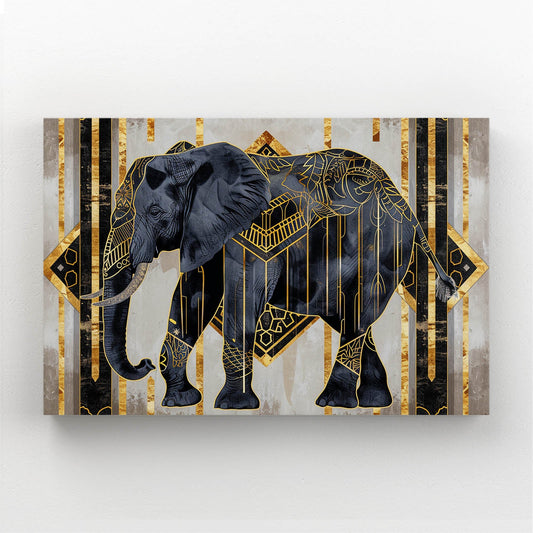 Elephant Mosaic Wall Art