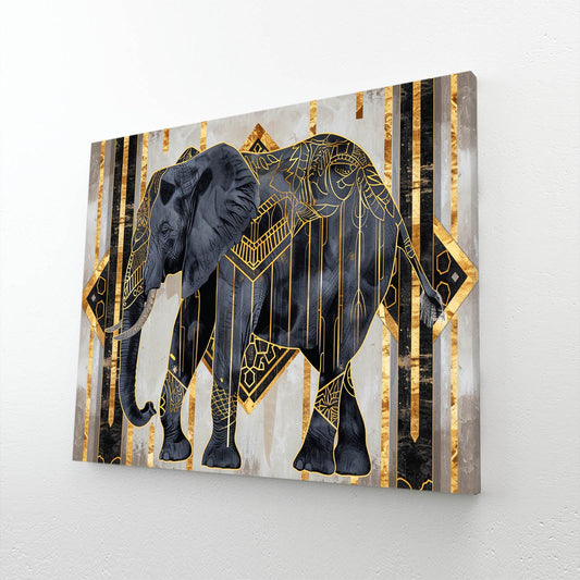 Elephant Mosaic Wall Art