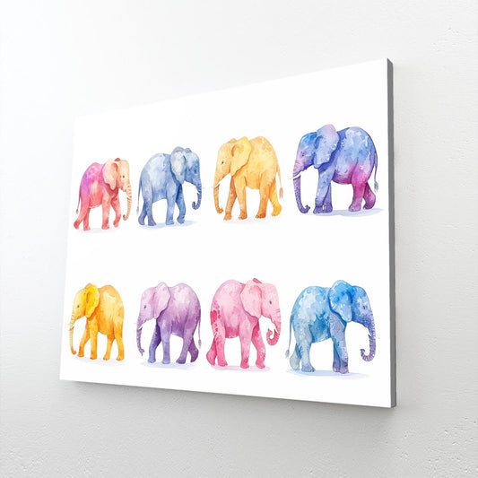 Elephant Nursery Art Print
