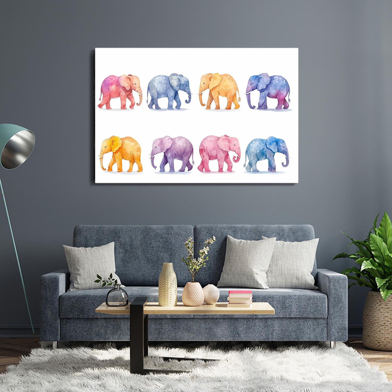 Elephant Nursery Art Print