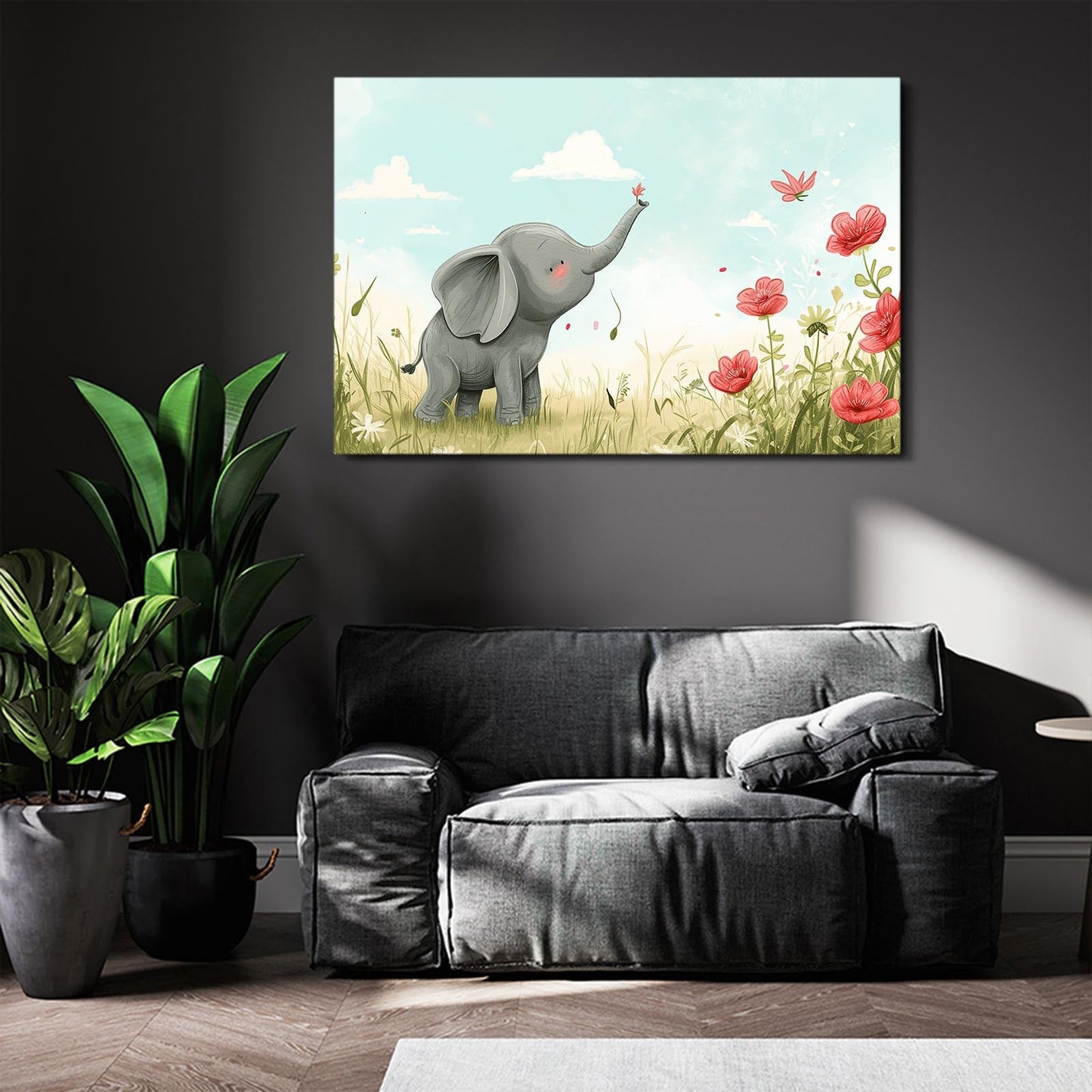 Elephant Nursery Wall Art