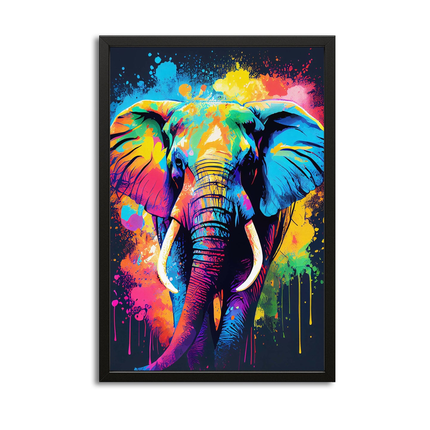 Elephant Pop Art Painting