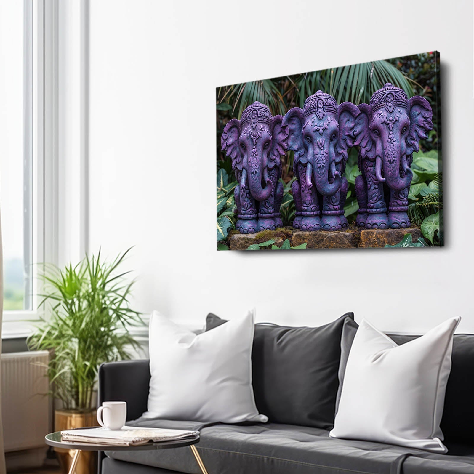 Elephant Sculpture Art