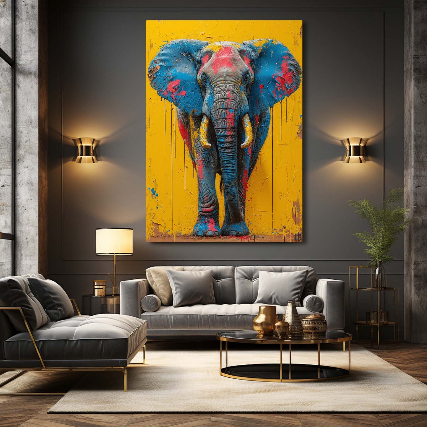 Elephant Street Style Art
