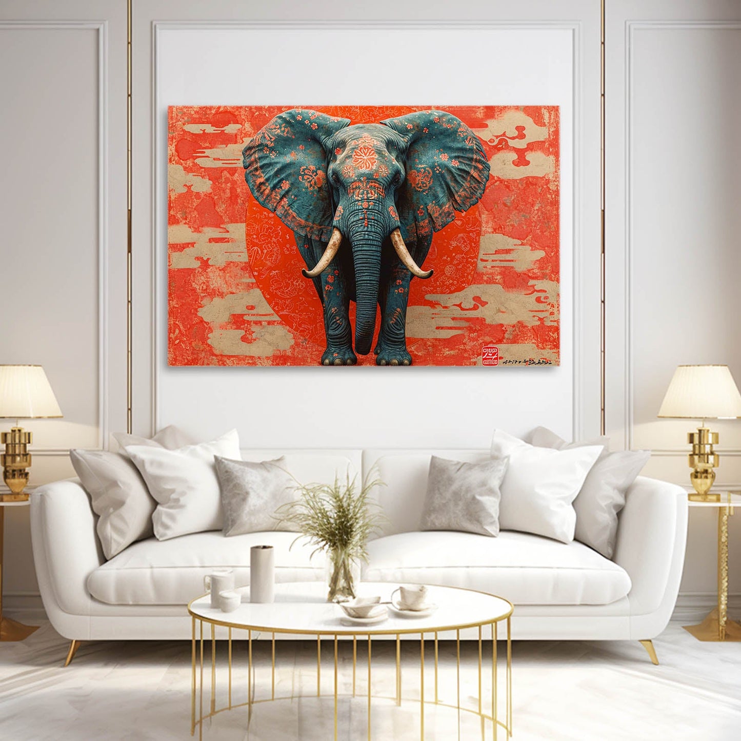 Elephant Thailand Art