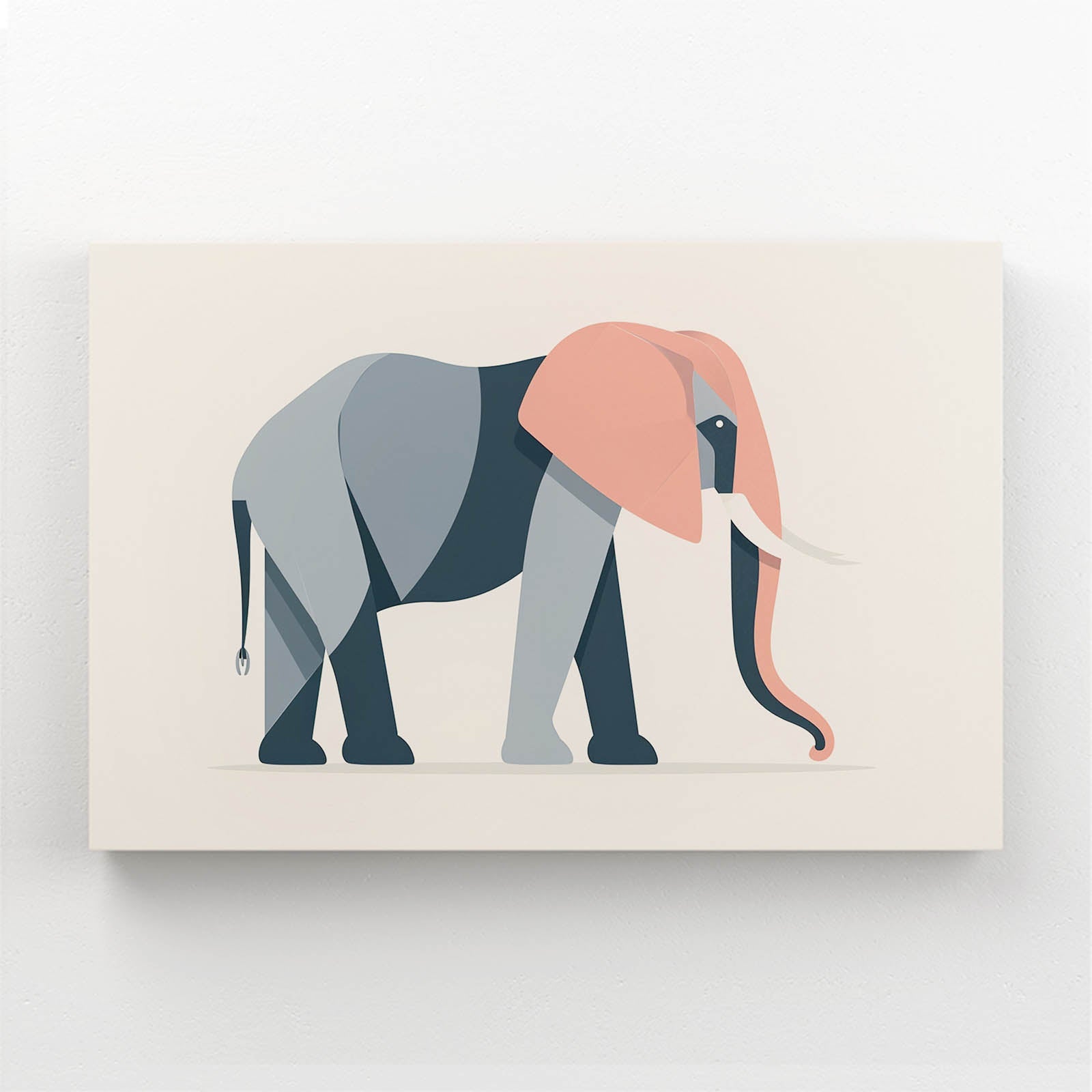 Elephant Vector Wall Art