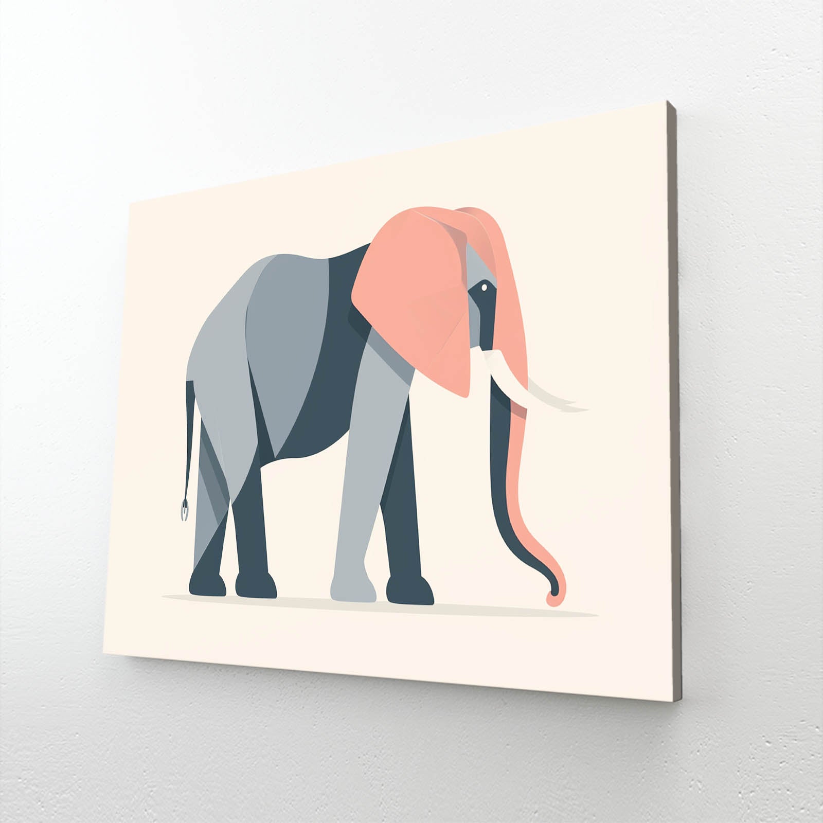 Elephant Vector Wall Art