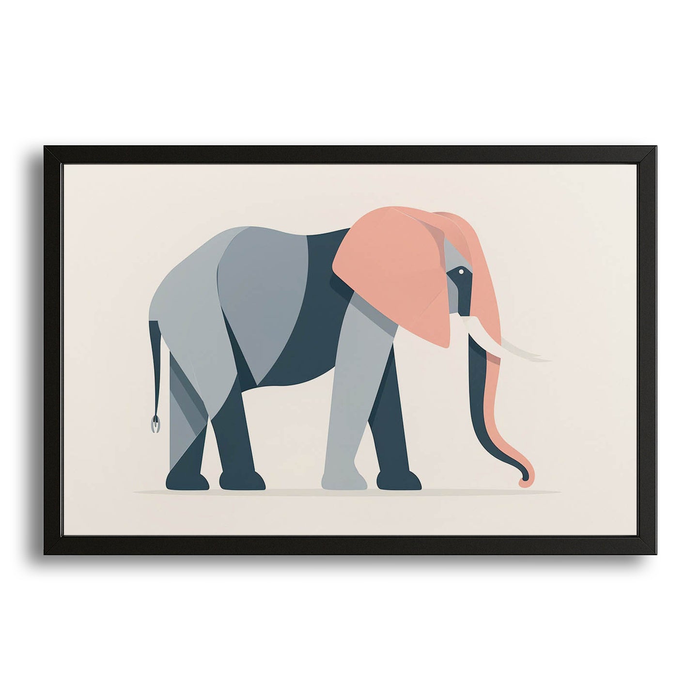 Elephant Vector Wall Art