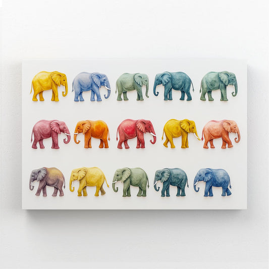 Elephant Wall Art For Living Room