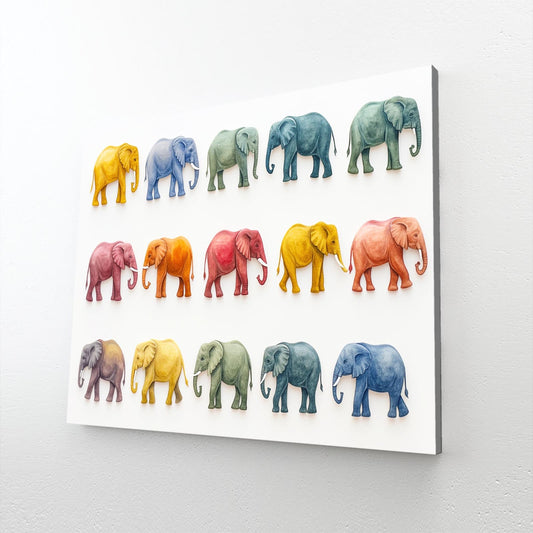 Elephant Wall Art For Living Room