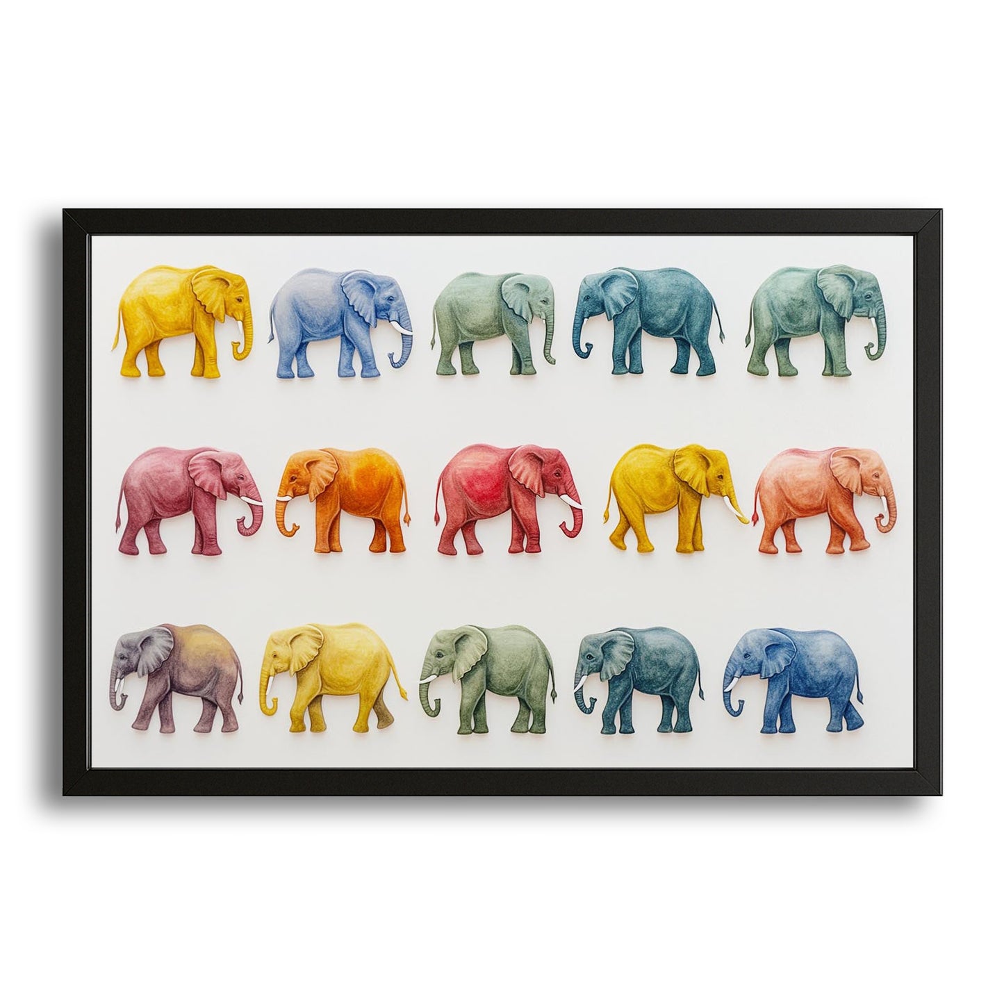 Elephant Wall Art For Living Room
