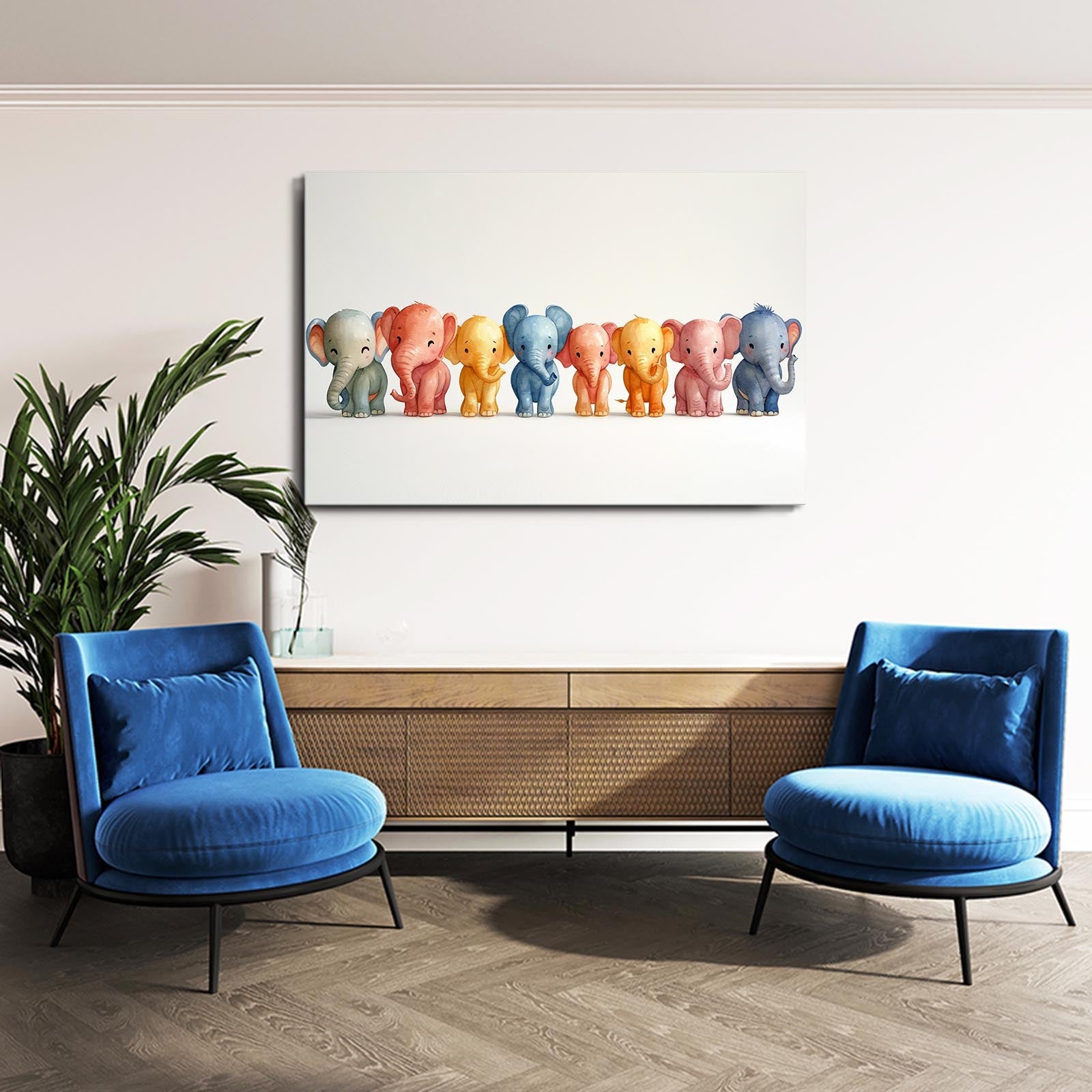 Elephant Wall Art Nursery