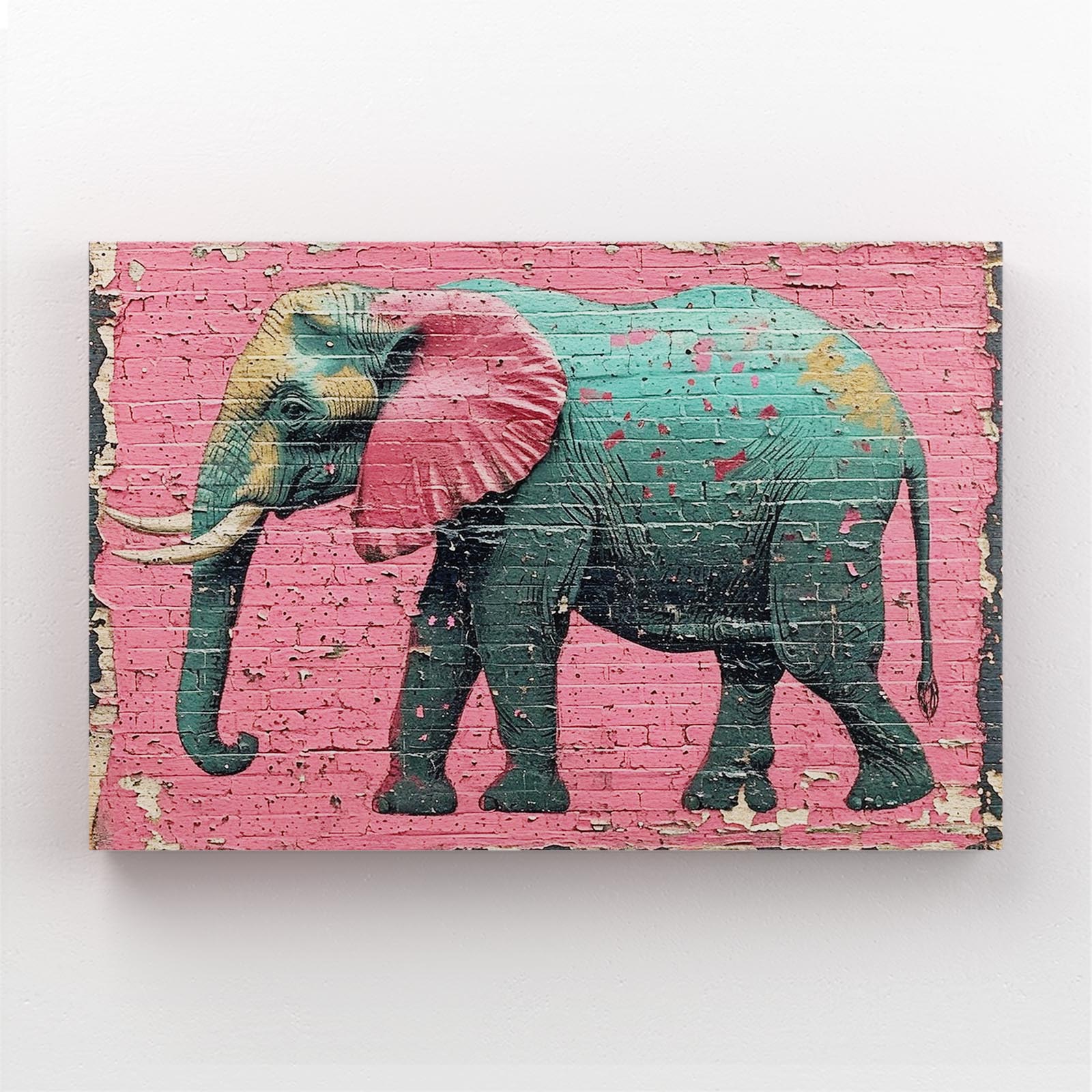 Elephant Wall Mural Art