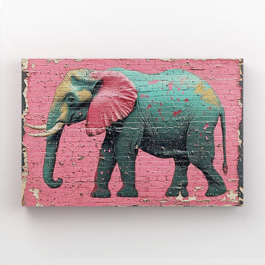 Elephant Wall Mural Art