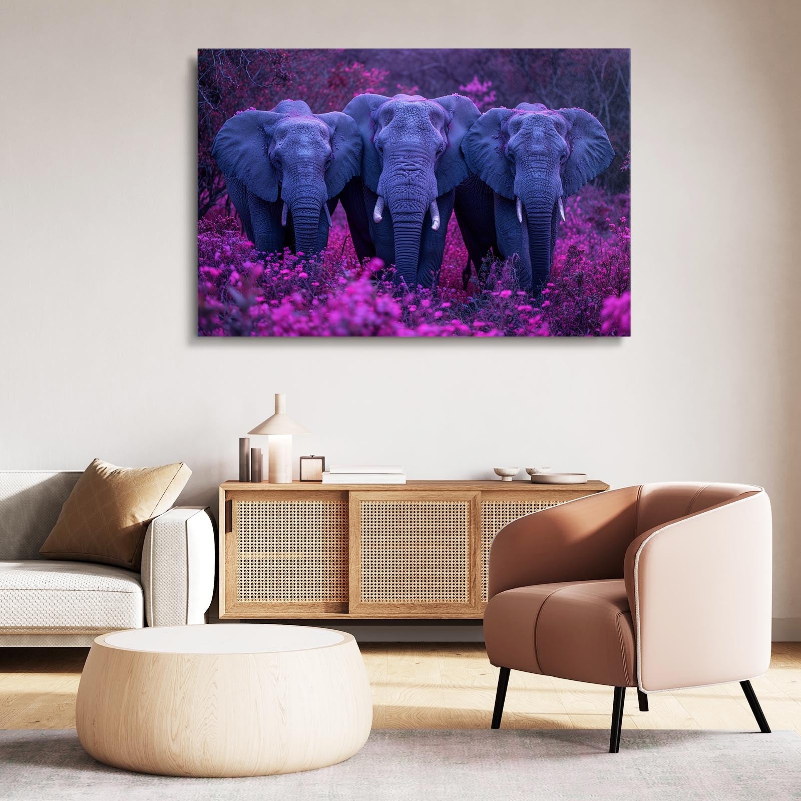 Elephants Wall Art