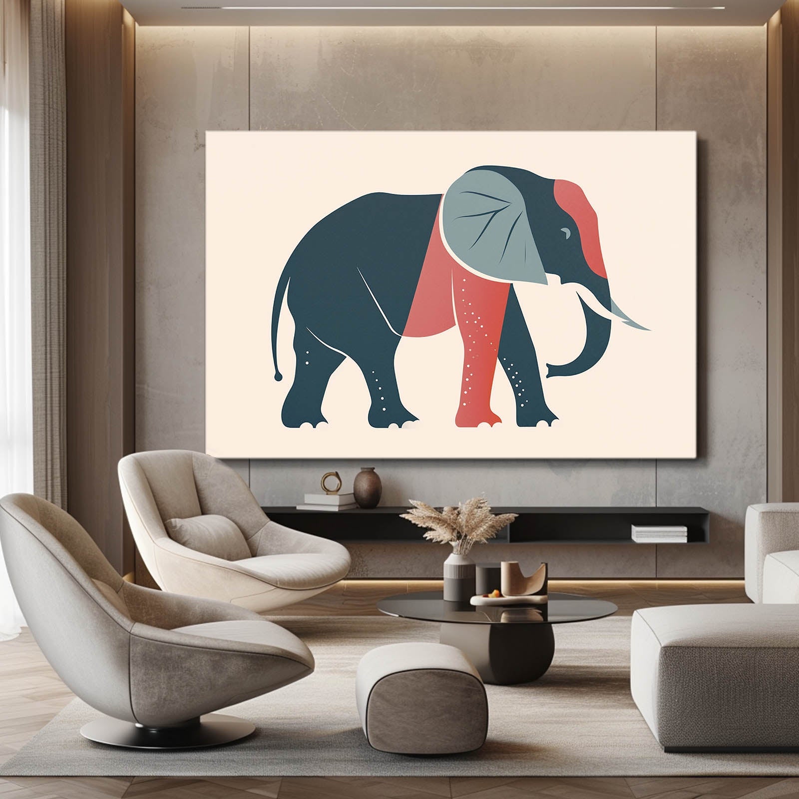 Elephant Vector Art