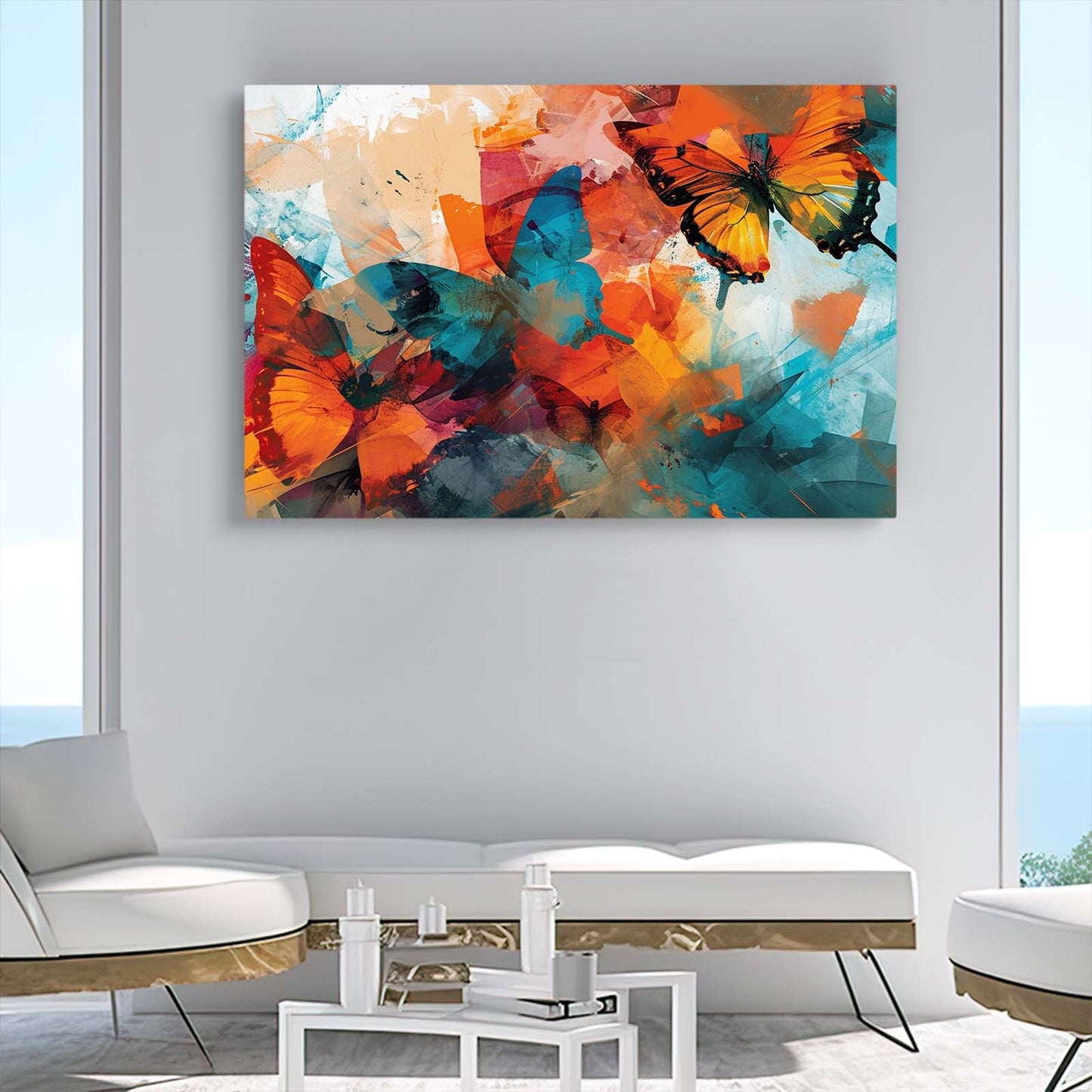 Expressionist Butterfly Wall Art