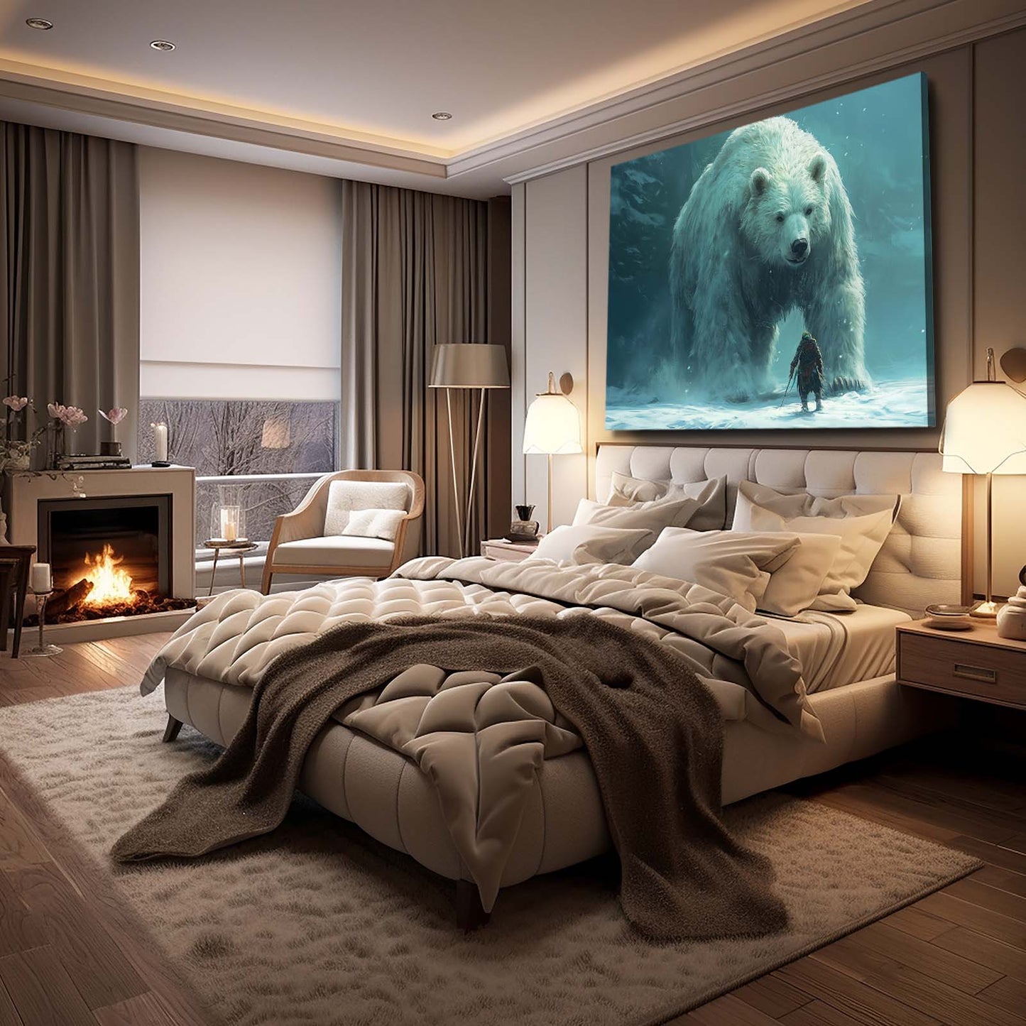 Fantasy Art Bear Rider