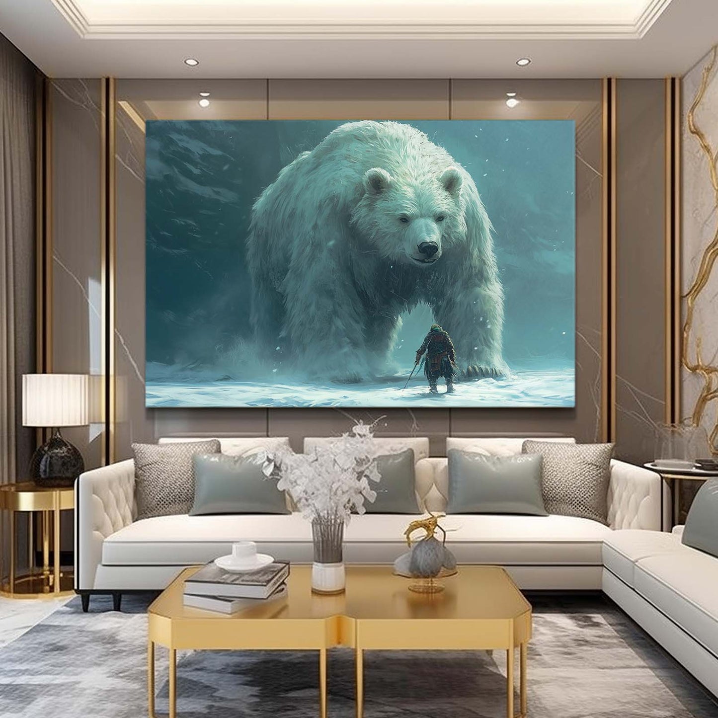 Fantasy Art Bear Rider