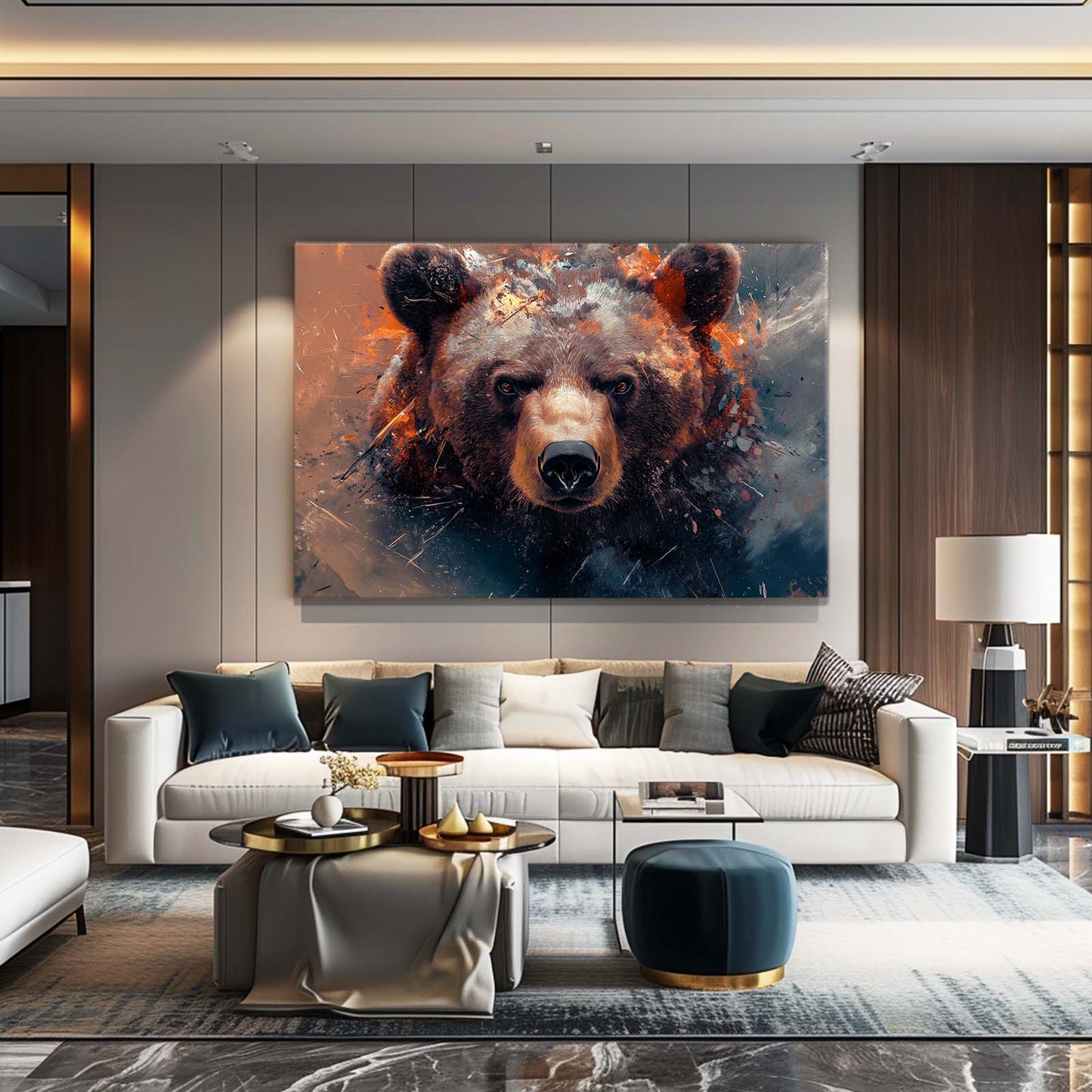 Fire Bear Art