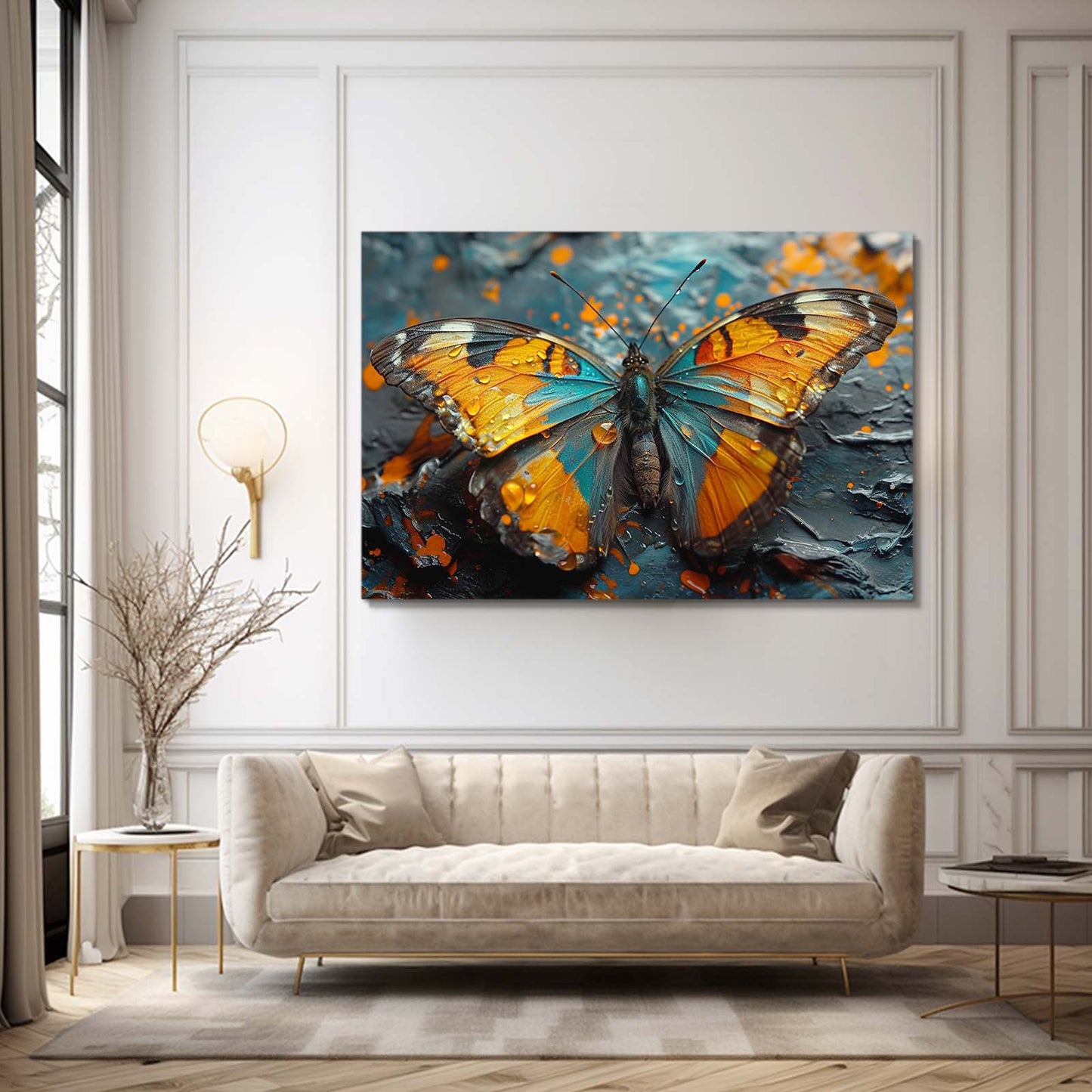 Firestroke Butterfly Wall Art