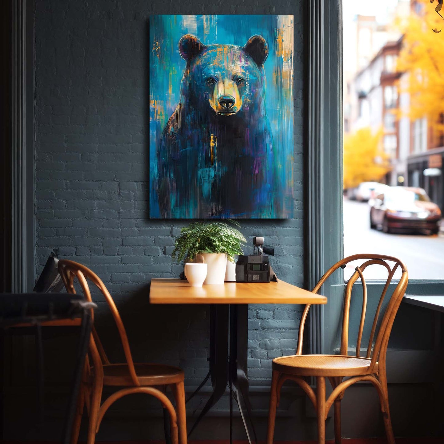 Fluid Art Bears