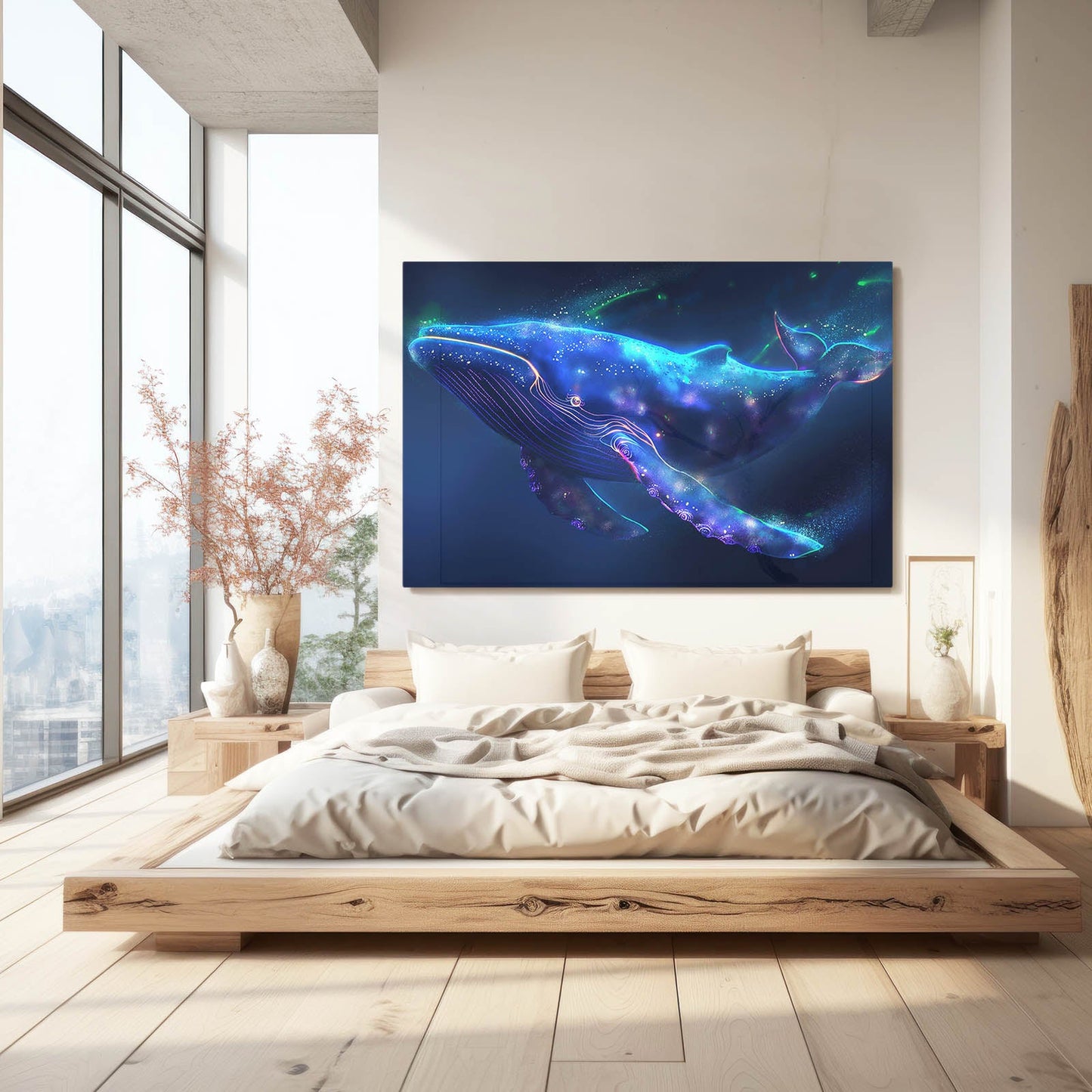 Galactic Whale Digital Art