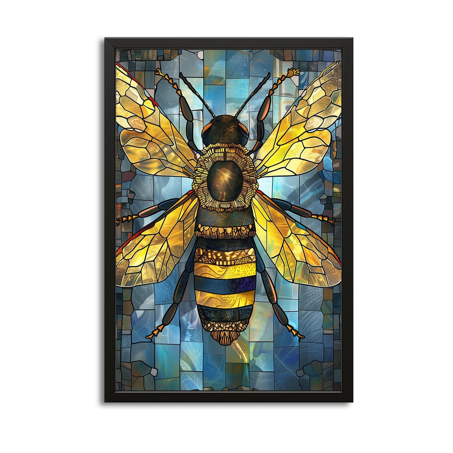 Geometric Bee Art