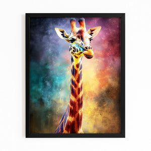Giraffe Canvas Wall Art