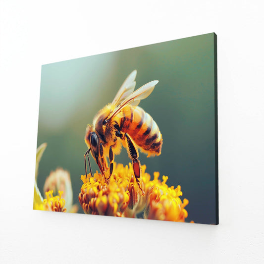 Golden Harvest Bee Art