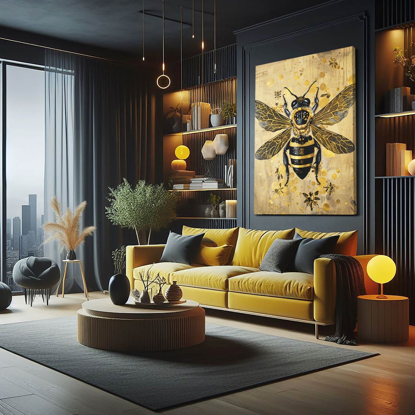 Golden Hive Art