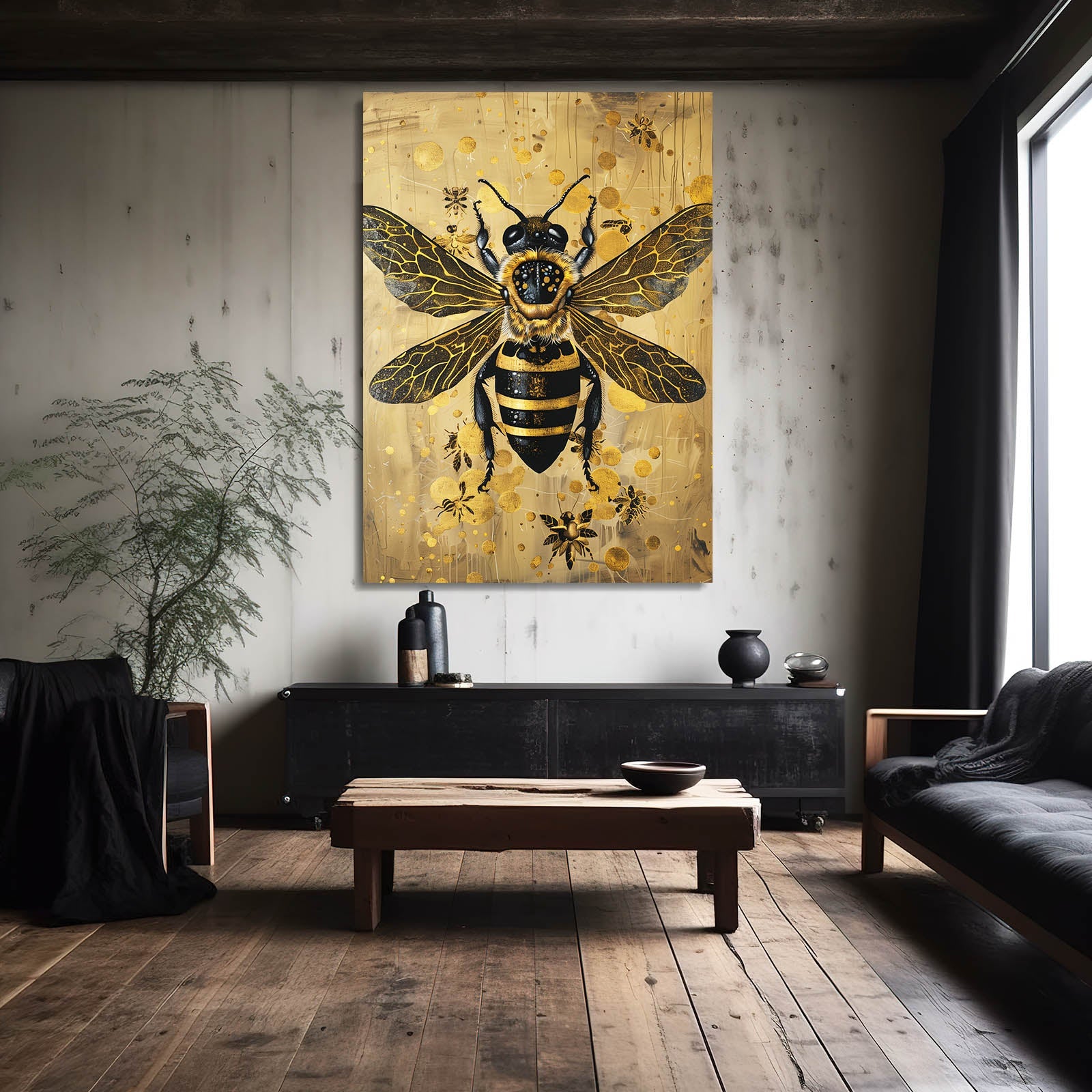 Golden Hive Art