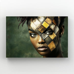 Green African American Wall Art