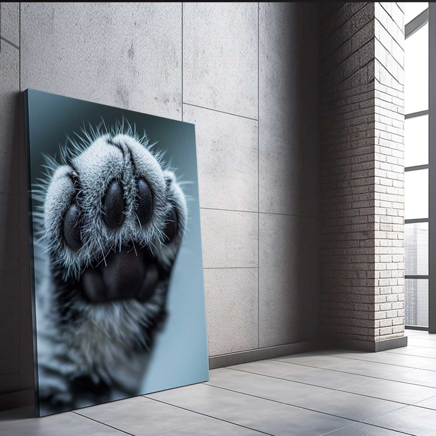 Hand Cat Wall Art