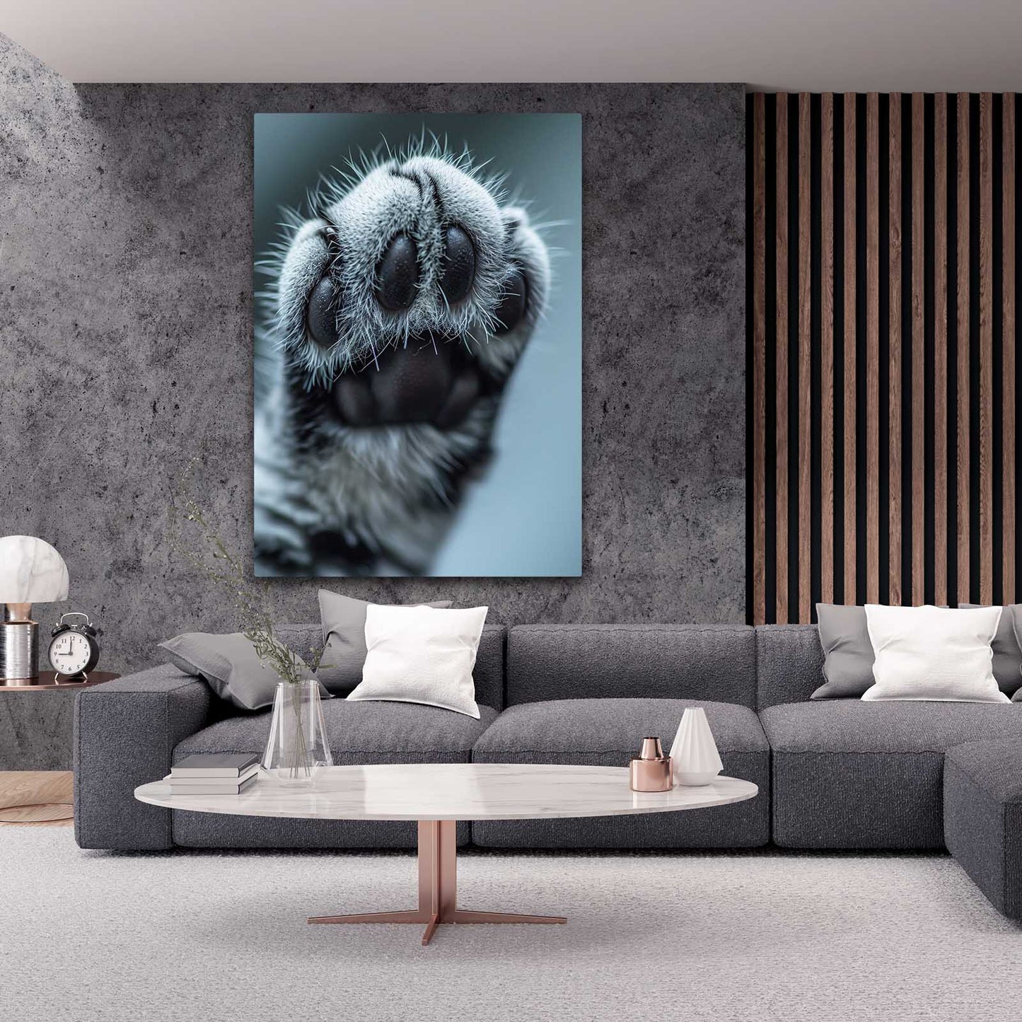 Hand Cat Wall Art