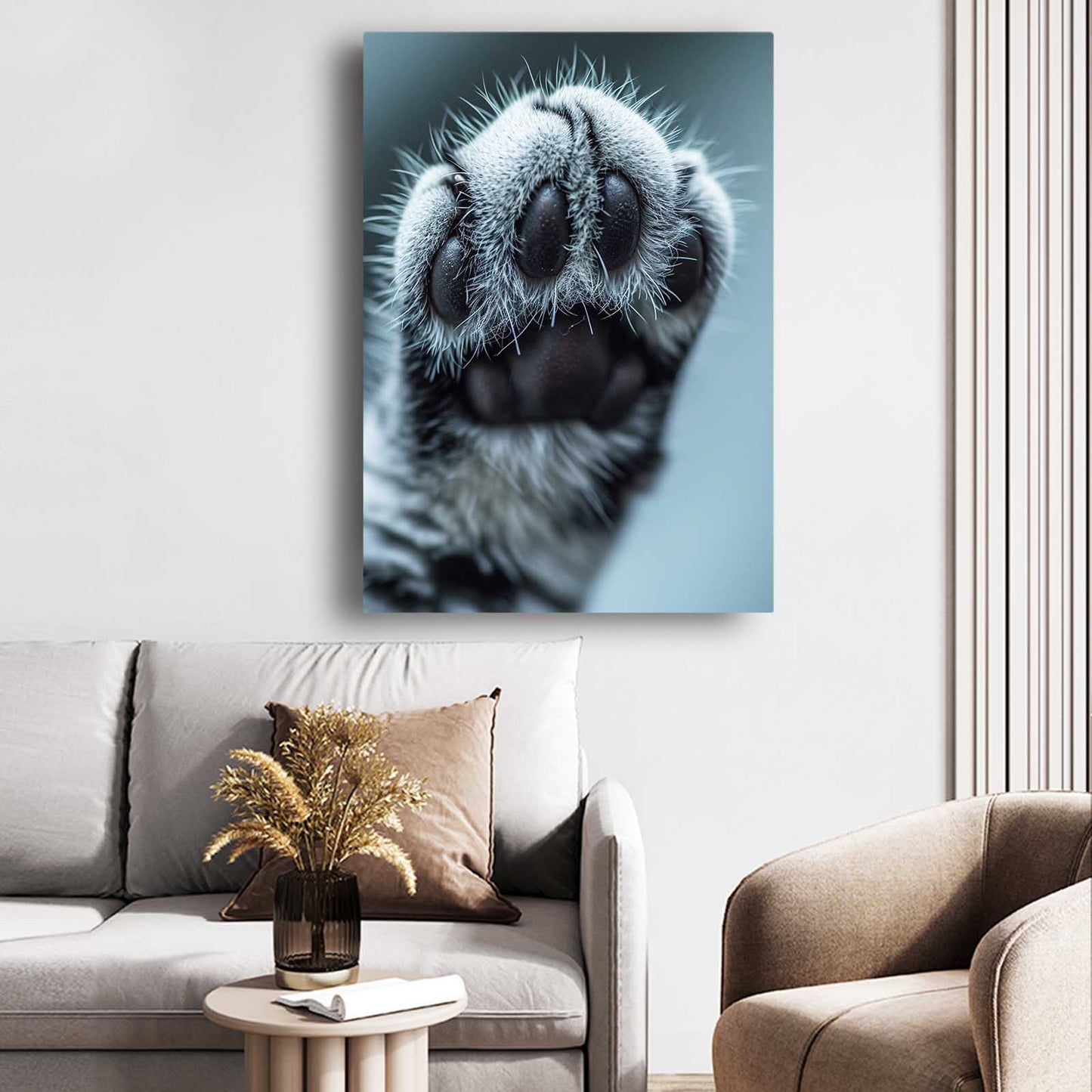 Hand Cat Wall Art