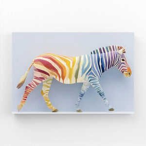 Horizontal Zebra Canvas Art