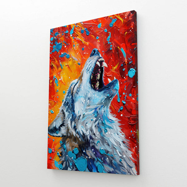 Howling Wolf Wall Art
