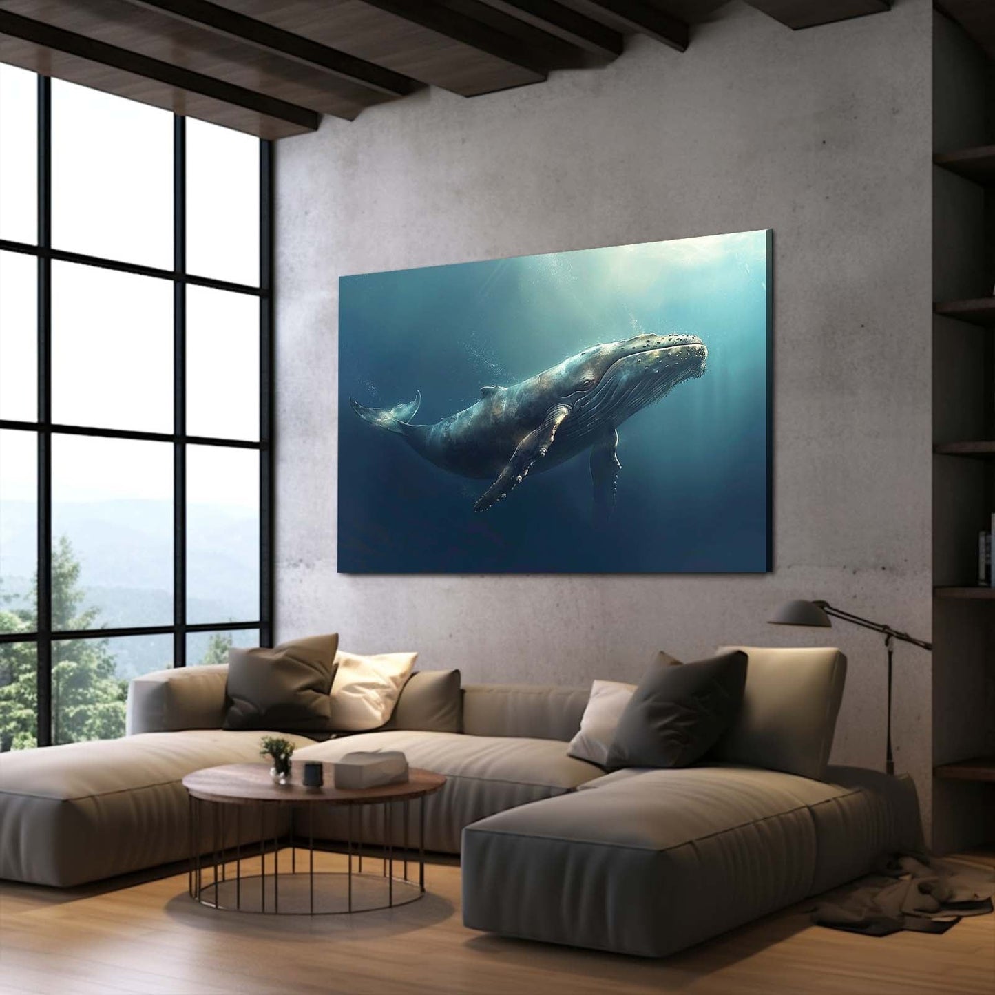 Humpback Whale Canvas Art