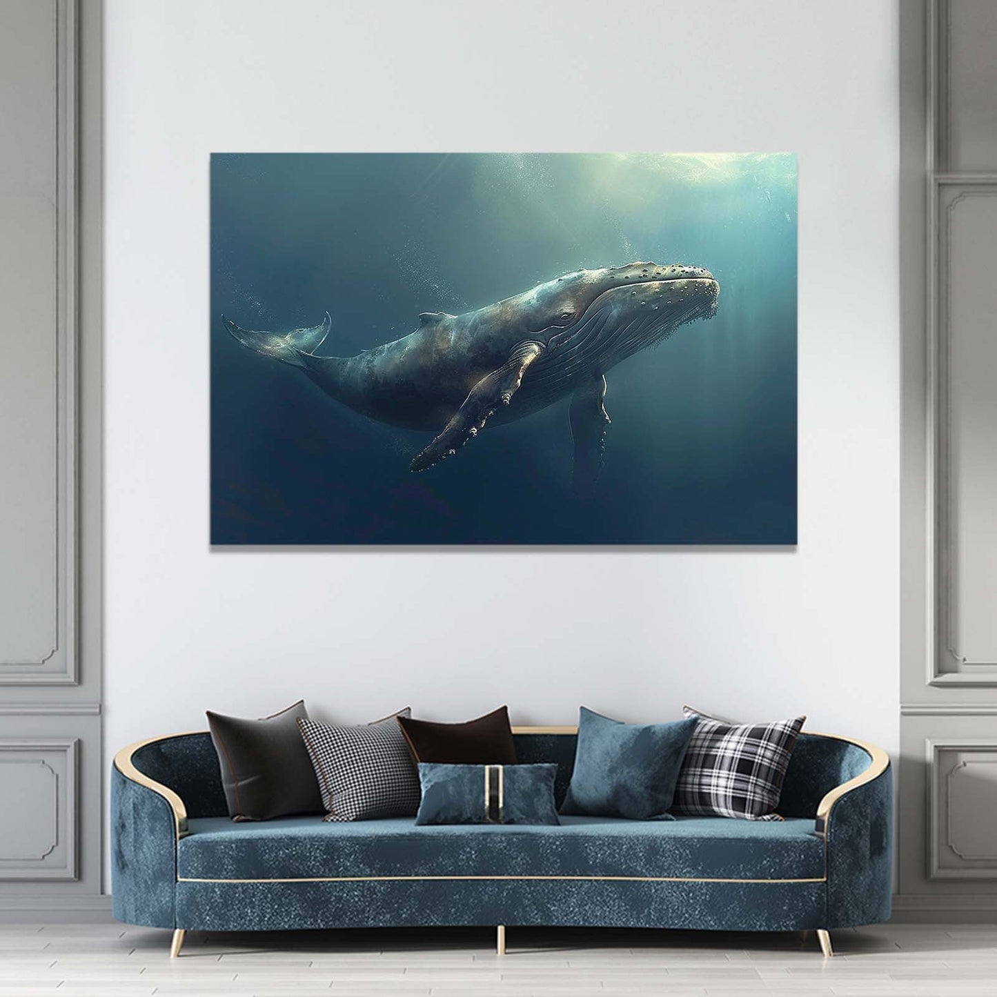 Humpback Whale Canvas Art