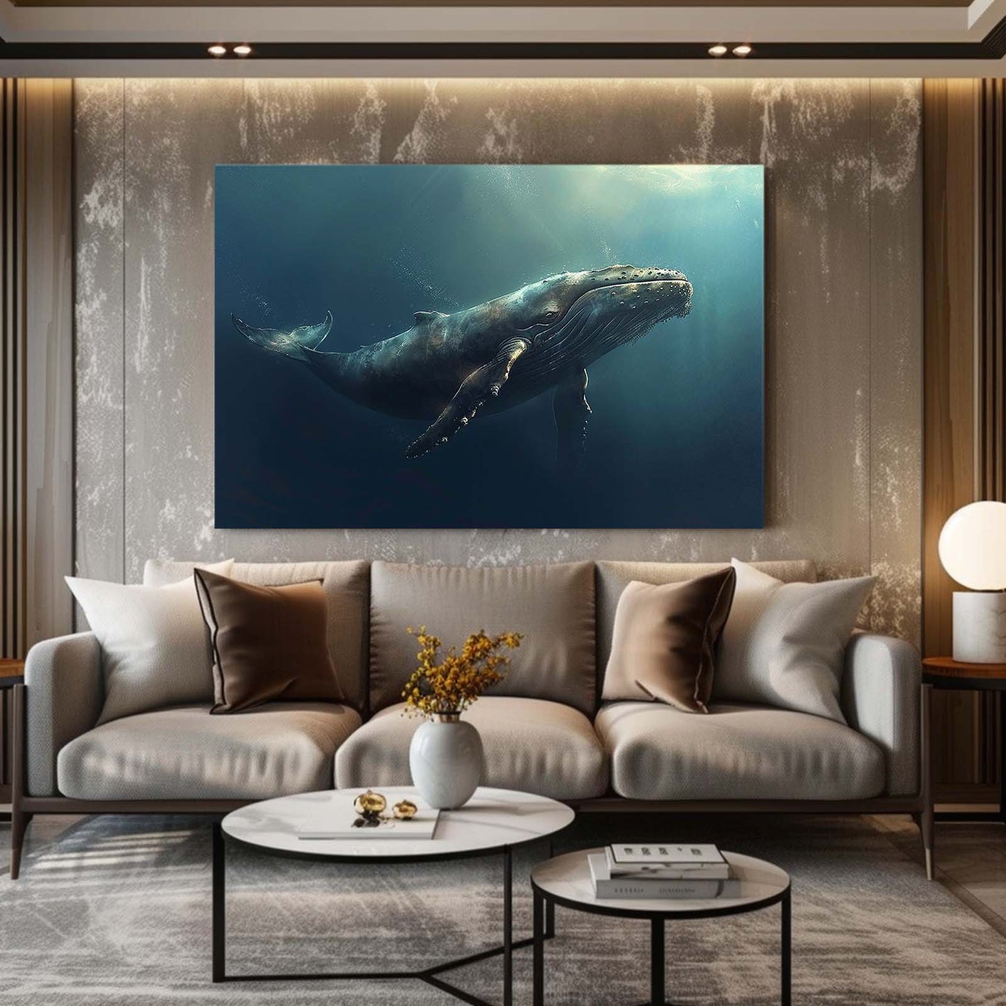 Humpback Whale Canvas Art