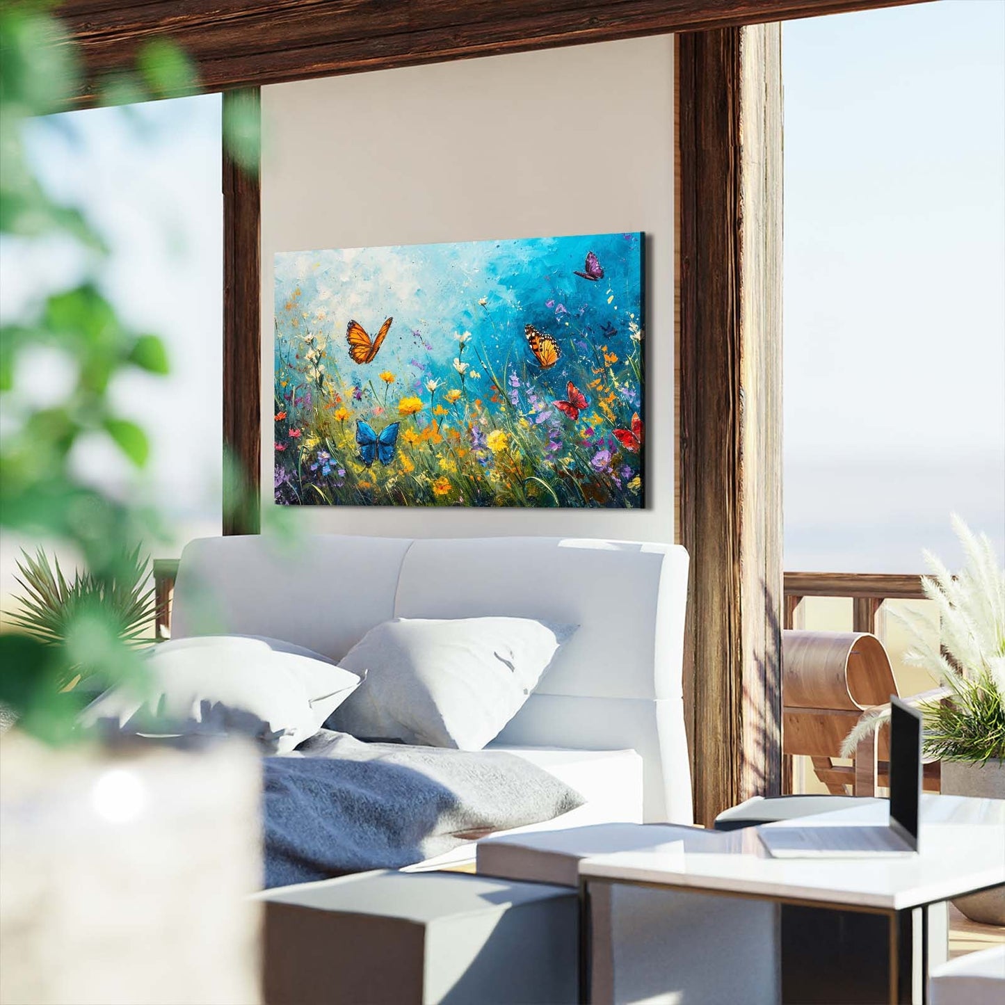 Impressionist Butterfly Wall Art