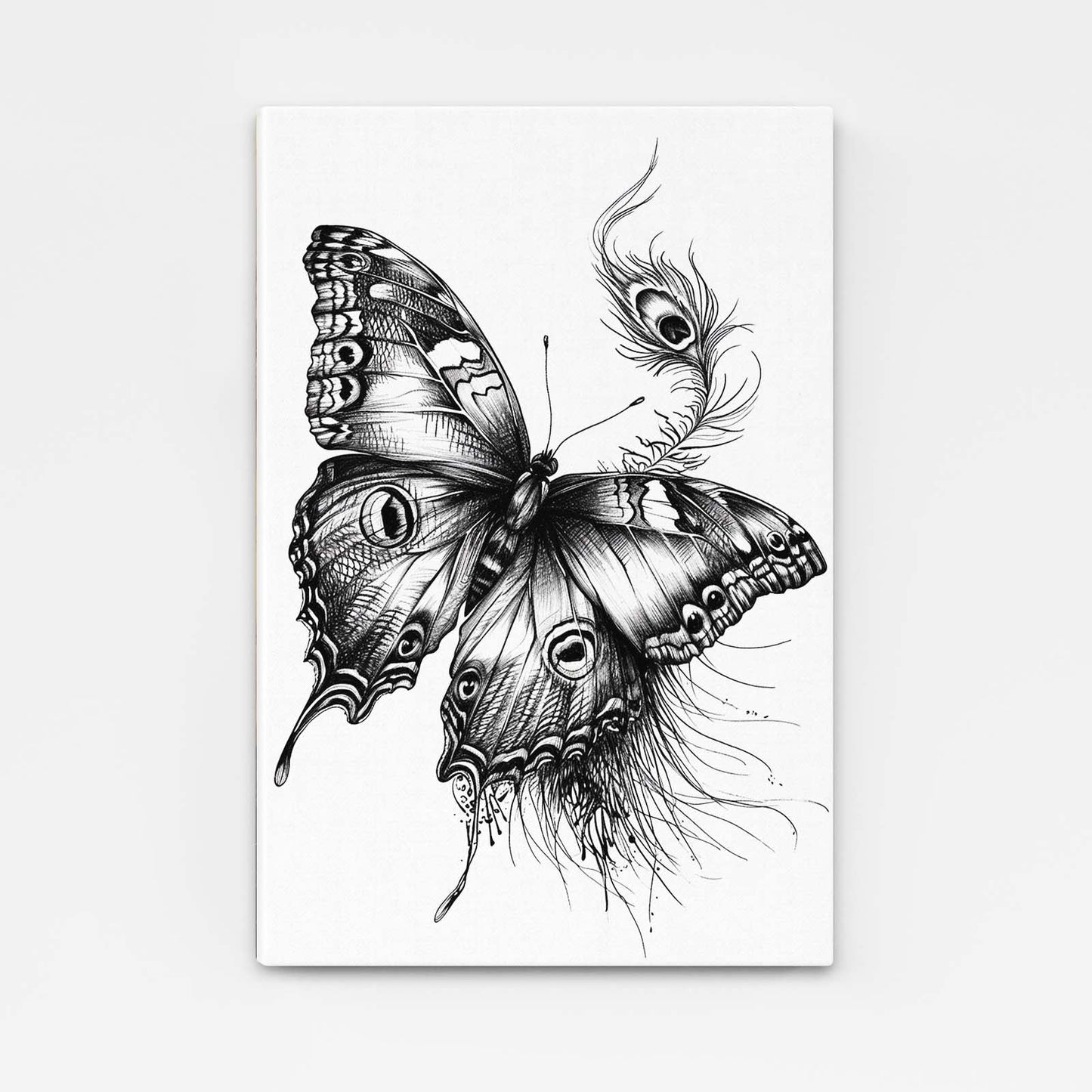 Ink Wings Butterfly Wall Art