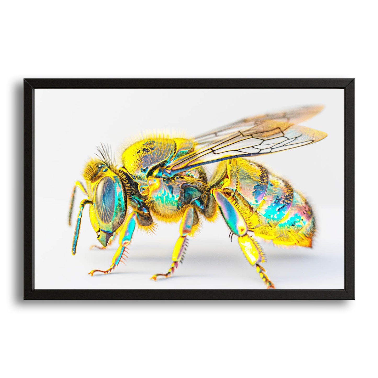 Iridescent Bee Art