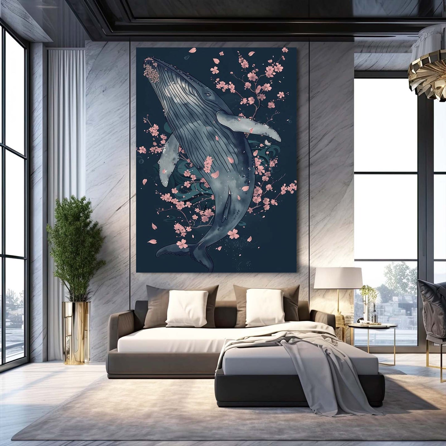 Japanese Whale Art