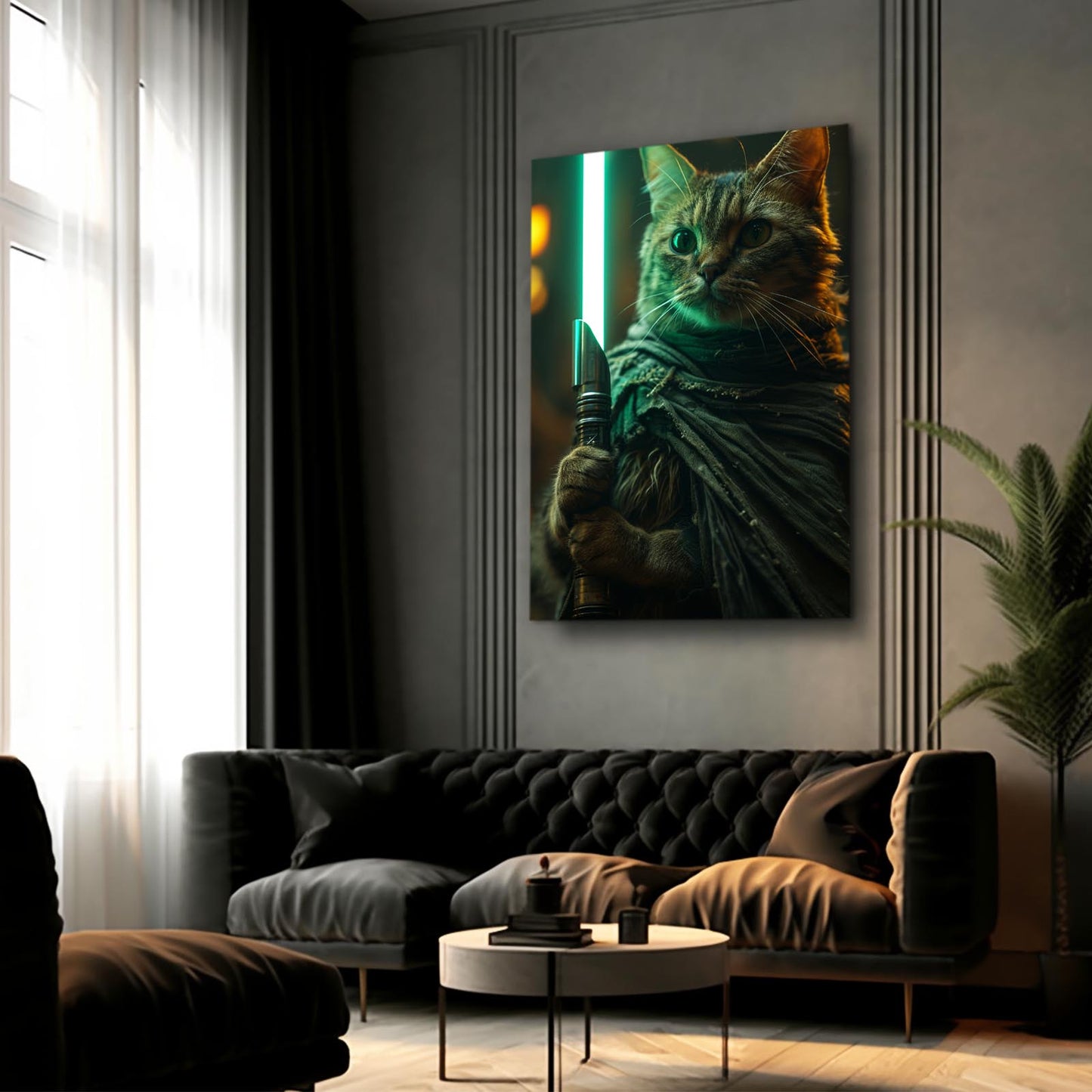 Jedi Warrior Cat Art