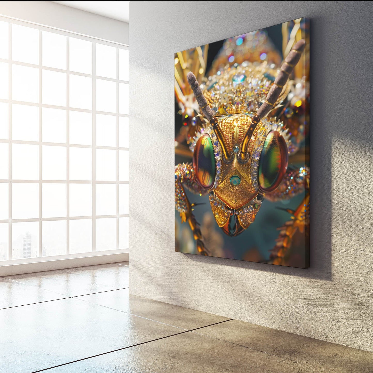 Jeweled Bee Art