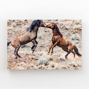 Kissing Horse Prints