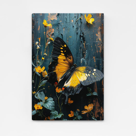 Large Butterfly Canvas Art