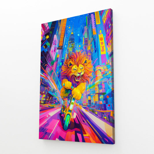 Lion Comic Art